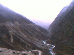 Tibetan River valley