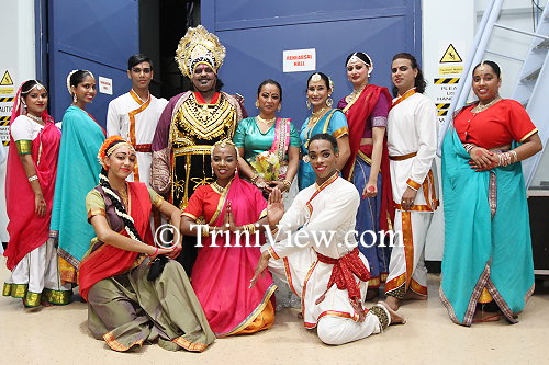 Members of the Nrityanjali Theatre