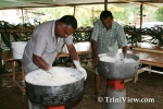 Preparations and Bhatwan (cooking night) at the bride's residence