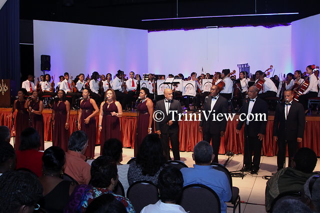 Euangelion Singers accompanied by the Trinidad and Tobago Youth Philharmonic Orchestra