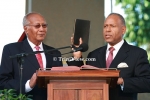Election 2007: Swearing-In of Prime Minister Patrick Manning