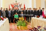 President Xi Jinping Courtesy Call at Diplomatic Centre