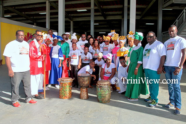 Members of the Northwest Laventille Cultural Movement, one of the many groups with whom Junior Noel worked