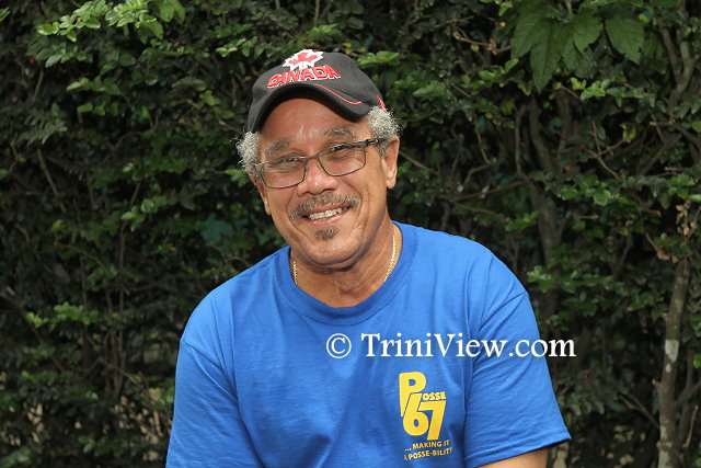 Richard Critchlow, one of the directors at the Yahweh Foundation, Tobago and also a member of Posse 67